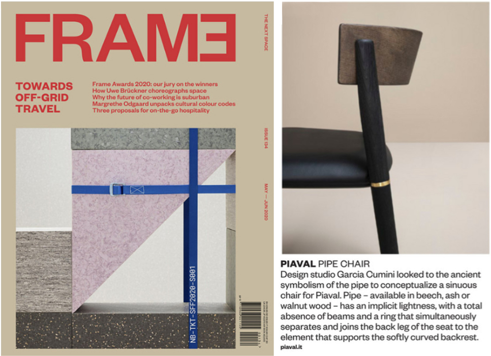 Pipe chair featured by Frame magazine